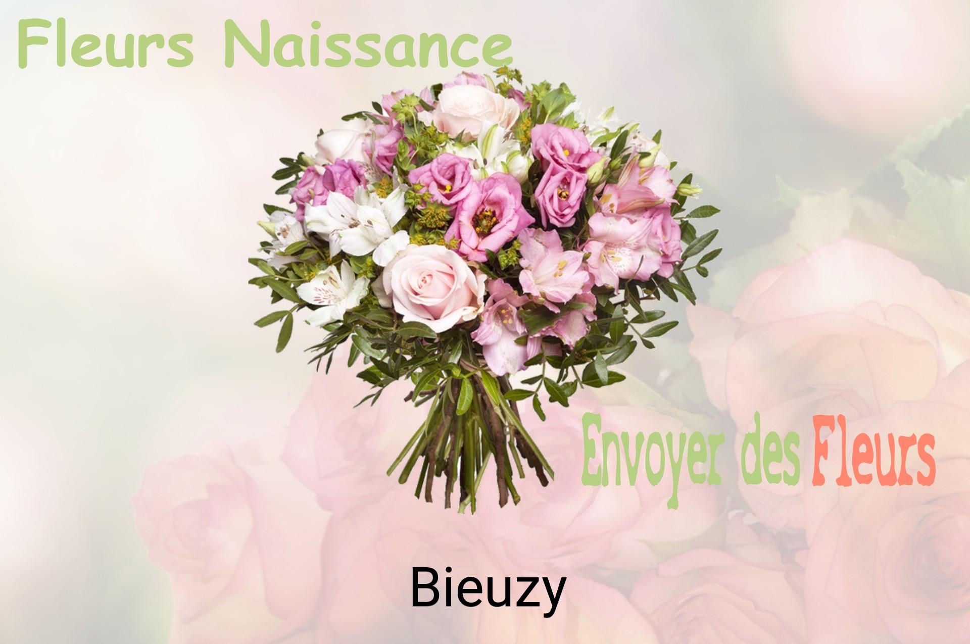 Bouquet de fleurs de naissance livré à Bieuzy