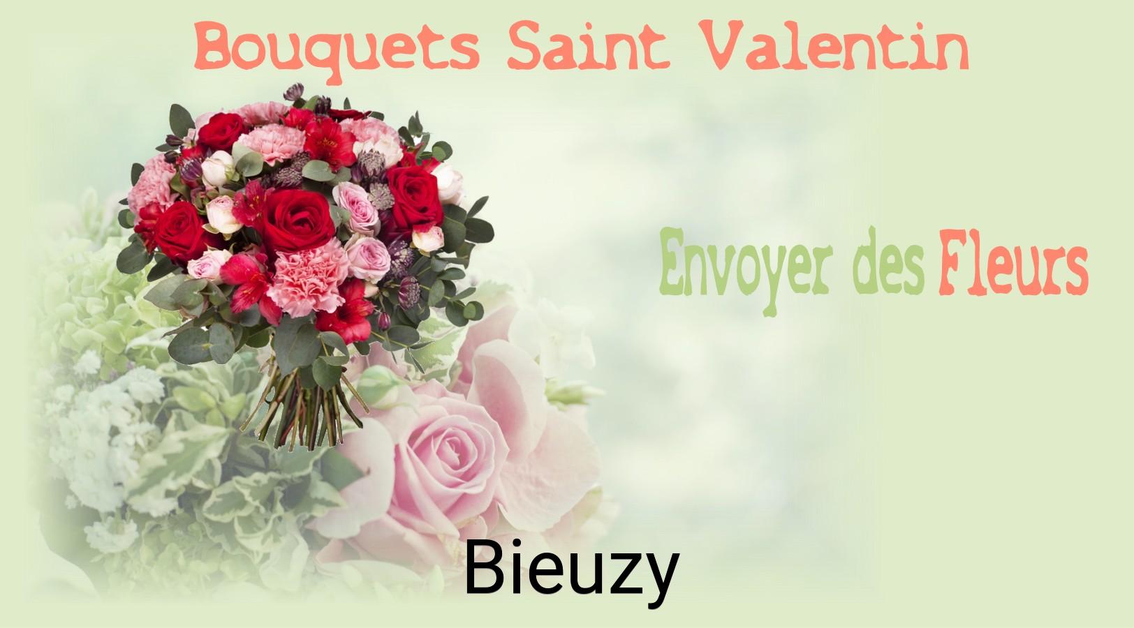Roses de Saint-Valentin livrées à Bieuzy